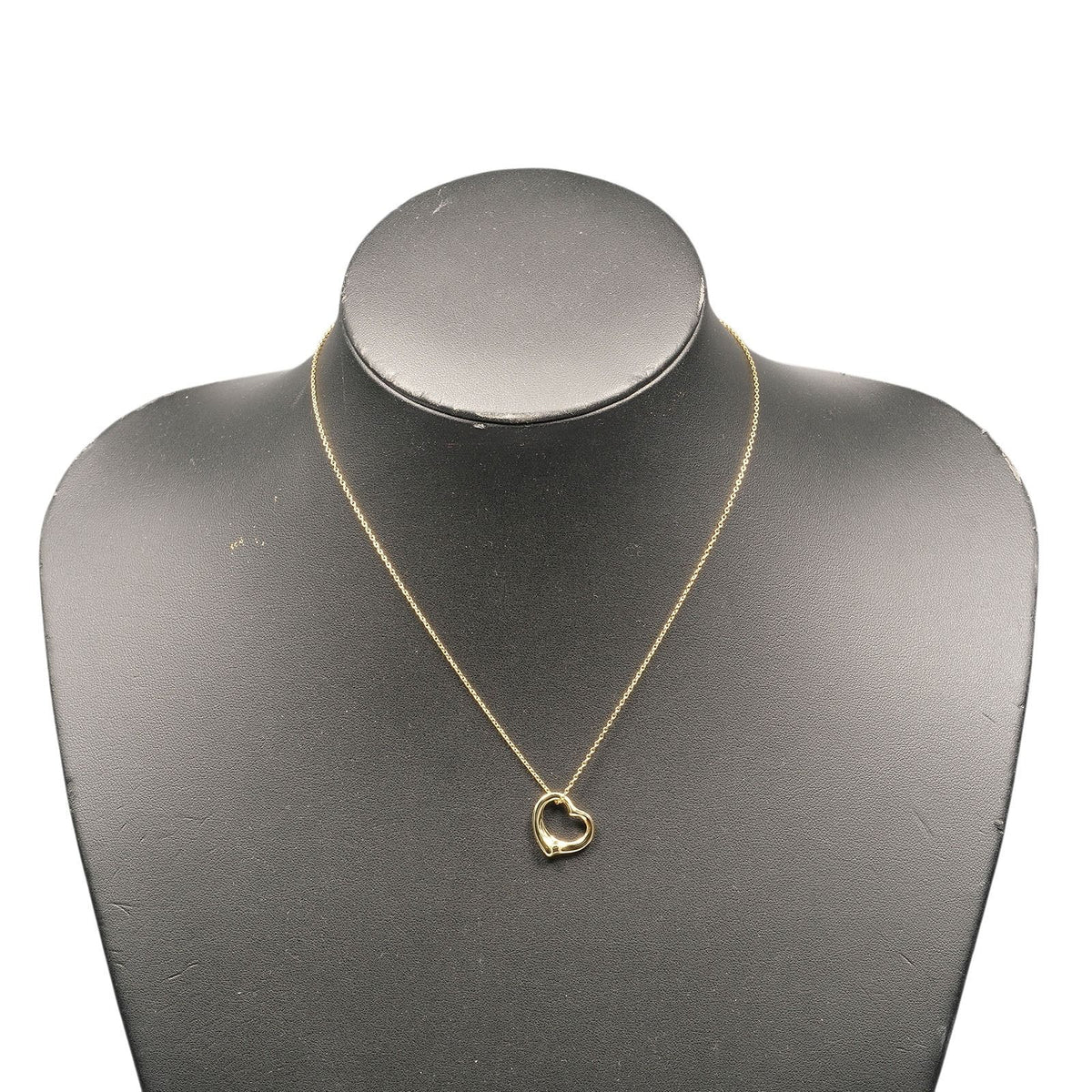 Tiffany & Co Open Heart Gold Necklace — view 2