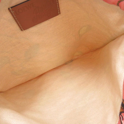 Loewe Paula's Ibiza Cotton Pink Drawstring Pouch — view 4