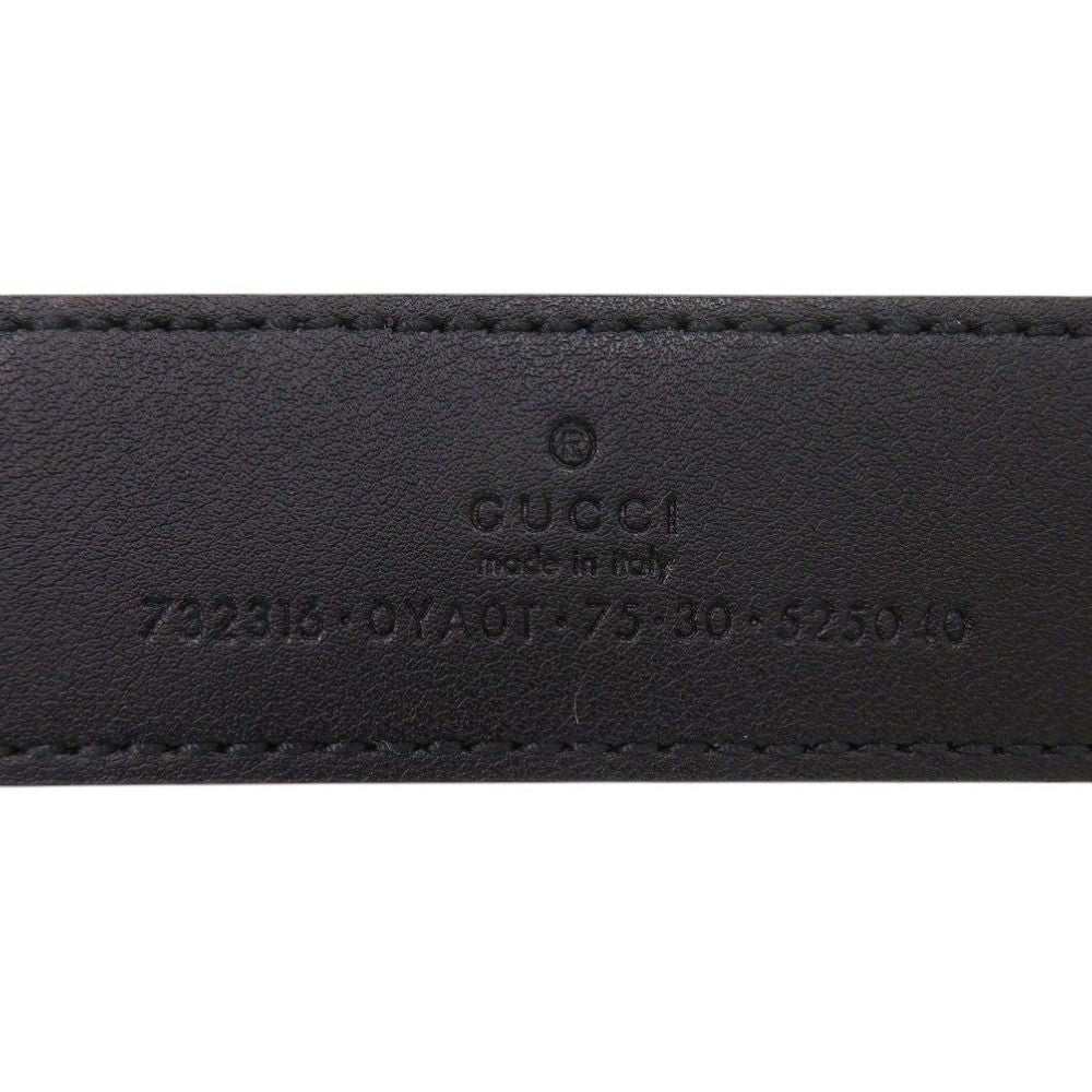 Gucci Leather Black Belt — view 5