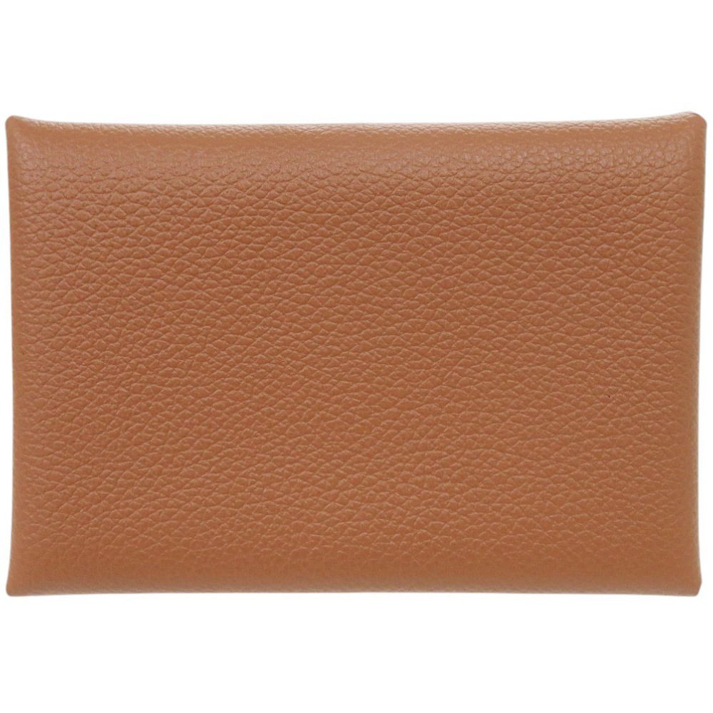 Hermes Calviduo Ever Color Gold Silver Card Case — view 3