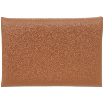 Hermes Calviduo Ever Color Gold Silver Card Case — view 3