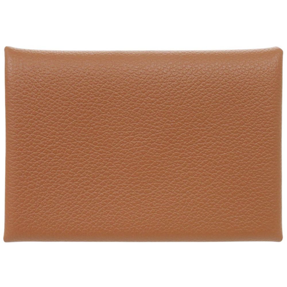 Hermes Calviduo Ever Color Gold Silver Card Case