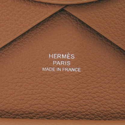 Hermes Calviduo Ever Color Gold Silver Card Case — view 8