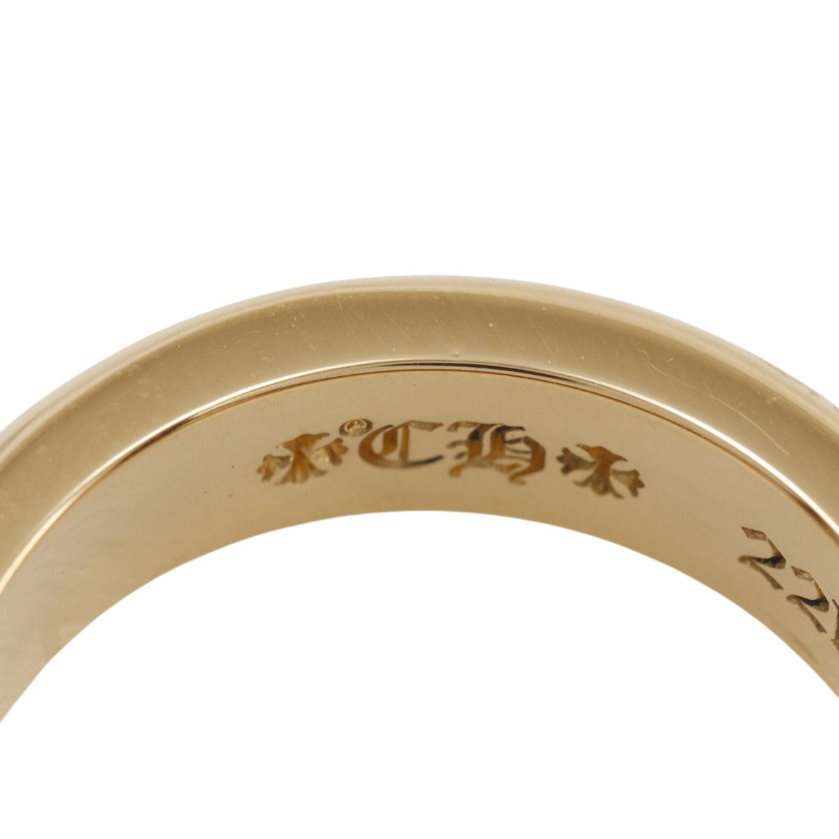 Chrome Hearts Wedding Band Flat Wddng Bnd Ring — view 5