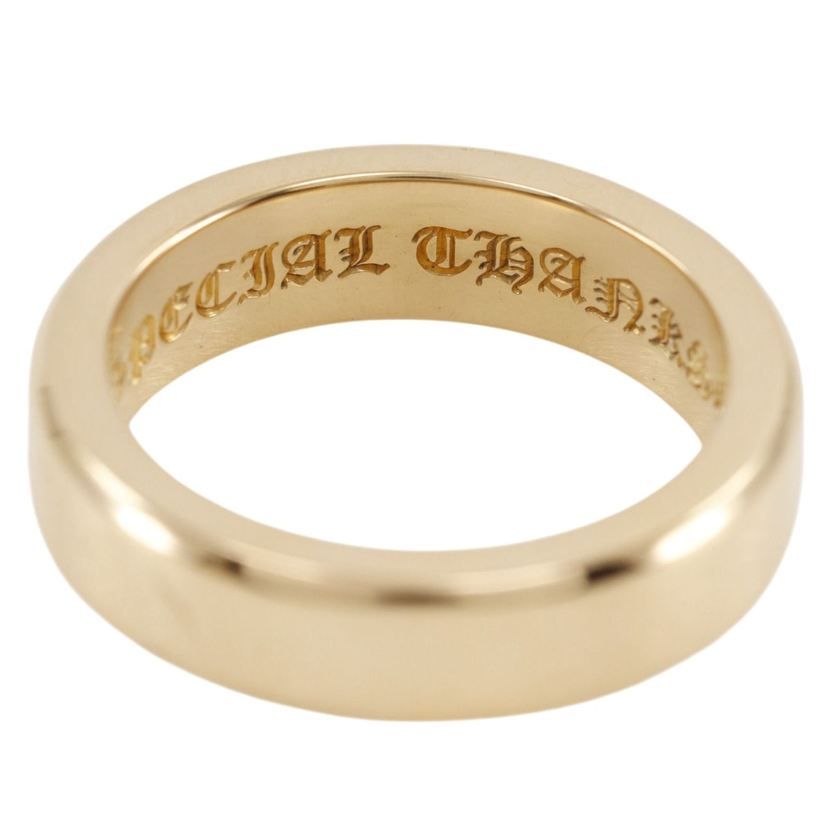 Chrome Hearts Wedding Band Flat Wddng Bnd Ring — view 6