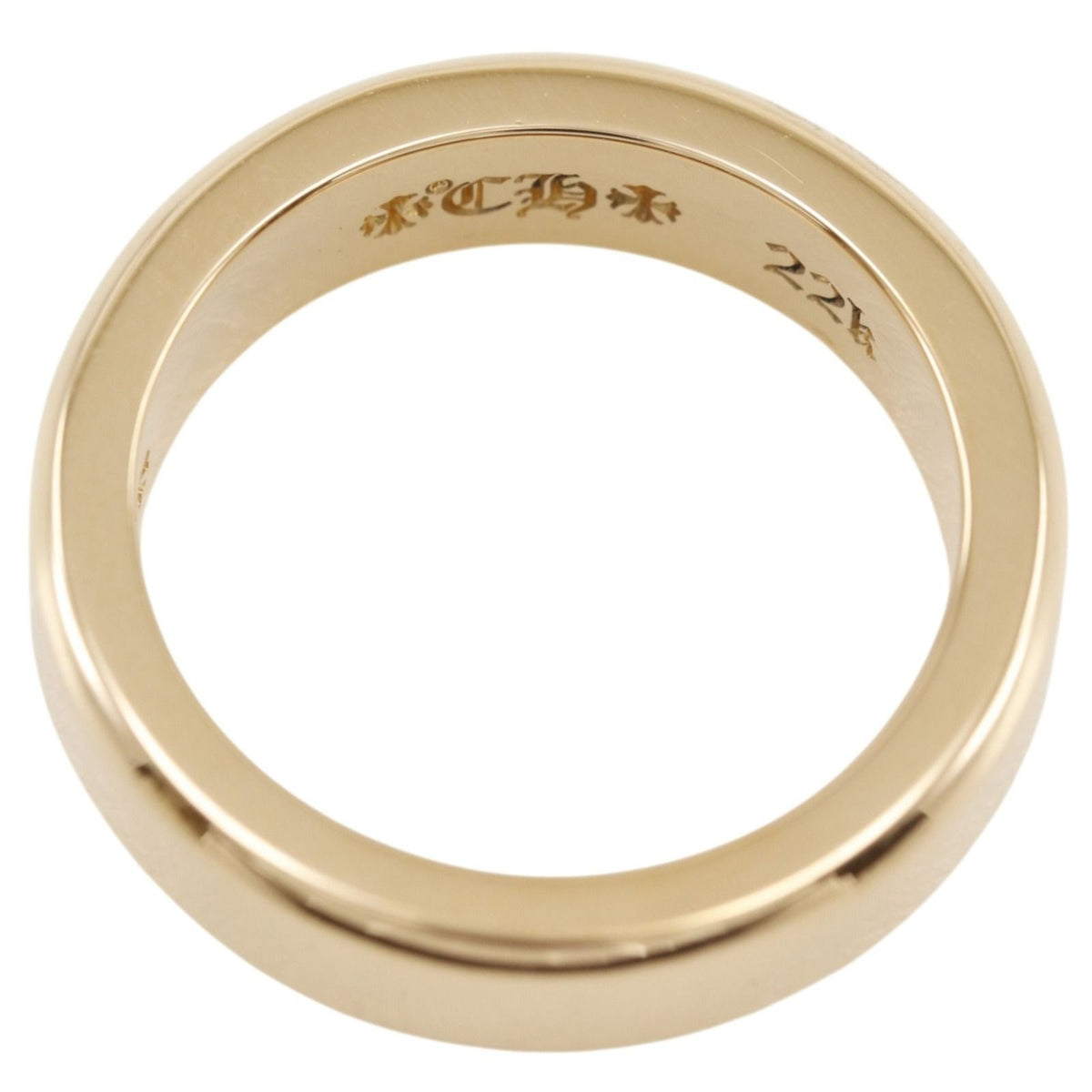 Chrome Hearts Wedding Band Flat Wddng Bnd Ring — view 4