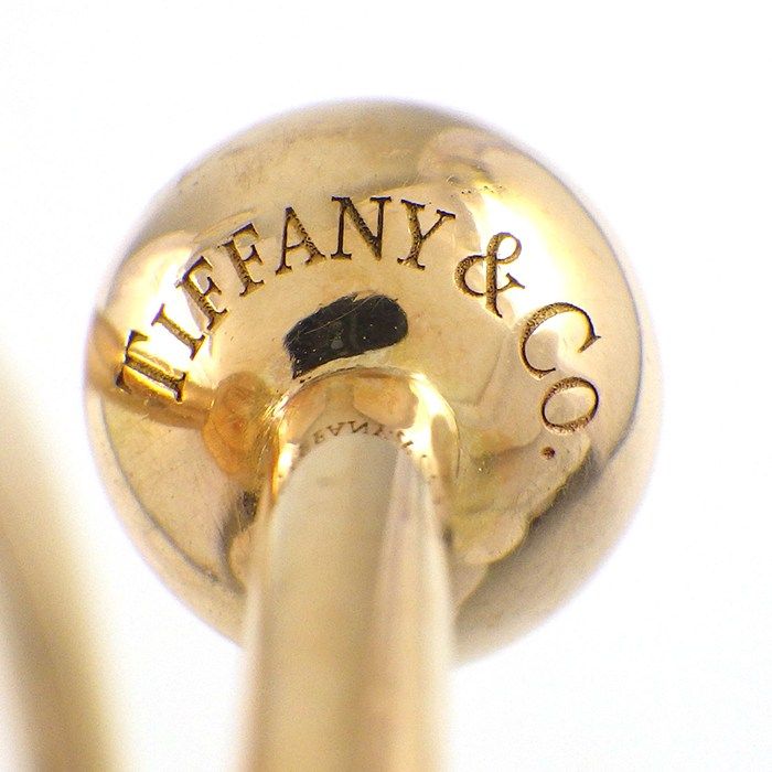 Tiffany & Co HardWear Bangle Ball 18K Pink Gold Bracelet — view 5