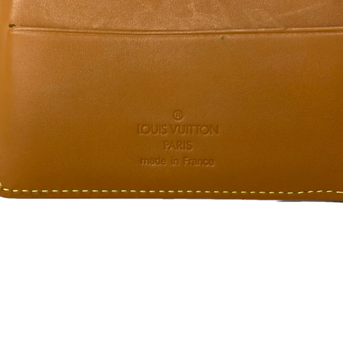 Louis Vuitton Bifold Wallet Nomad Portefeuille Marco Caramel Leather — view 7