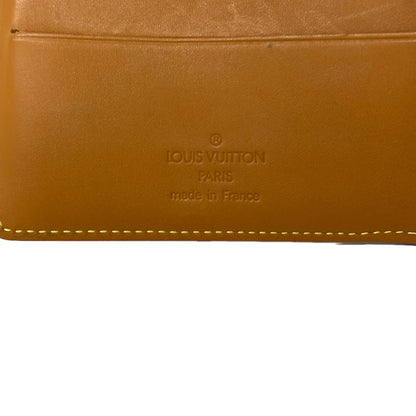 Louis Vuitton Bifold Wallet Nomad Portefeuille Marco Caramel Leather — view 7