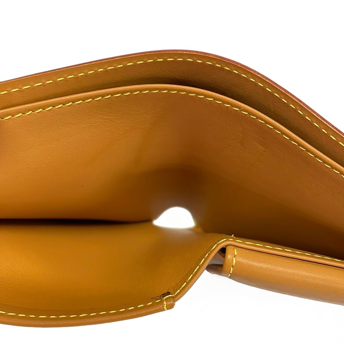 Louis Vuitton Bifold Wallet Nomad Portefeuille Marco Caramel Leather — view 5