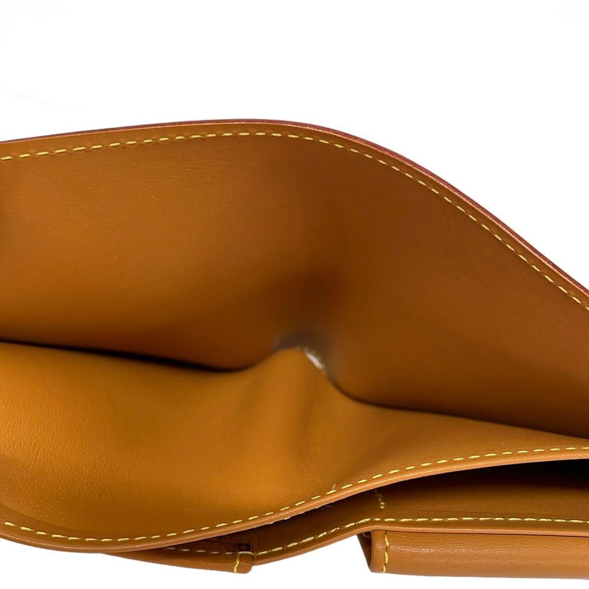 Louis Vuitton Bifold Wallet Nomad Portefeuille Marco Caramel Leather — view 4