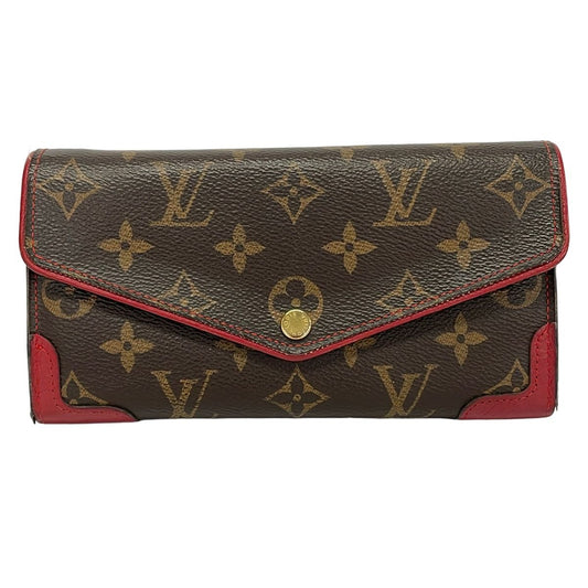 Louis Vuitton Wallet Monogram Portefeuille Sarah Retiro Cerise