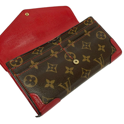 Louis Vuitton Wallet Monogram Portefeuille Sarah Retiro Cerise — view 3