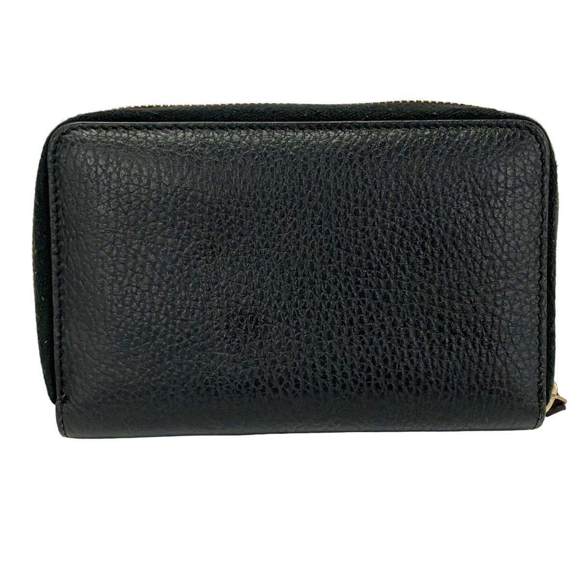Gucci Bifold Wallet Betty Interlocking Black Leather — view 2