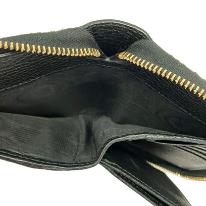 Gucci Bifold Wallet Betty Interlocking Black Leather — view 6