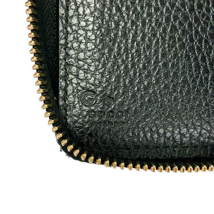 Gucci Bifold Wallet Betty Interlocking Black Leather — view 5