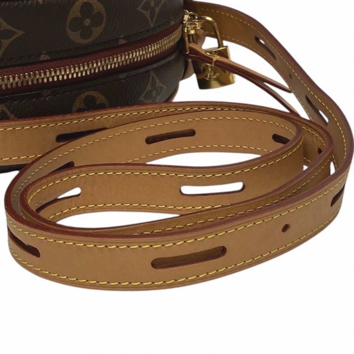Louis Vuitton Bowat Chapotle MM Monogram Shoulder Bag Canvas — view 7