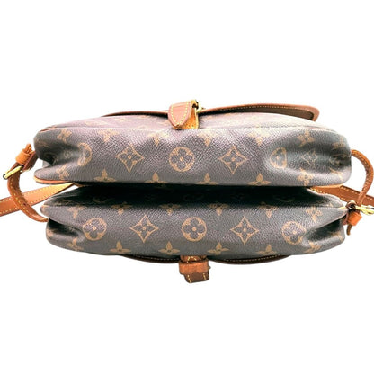 Louis Vuitton Saumur 30 Monogram Shoulder Bag Canvas — view 3