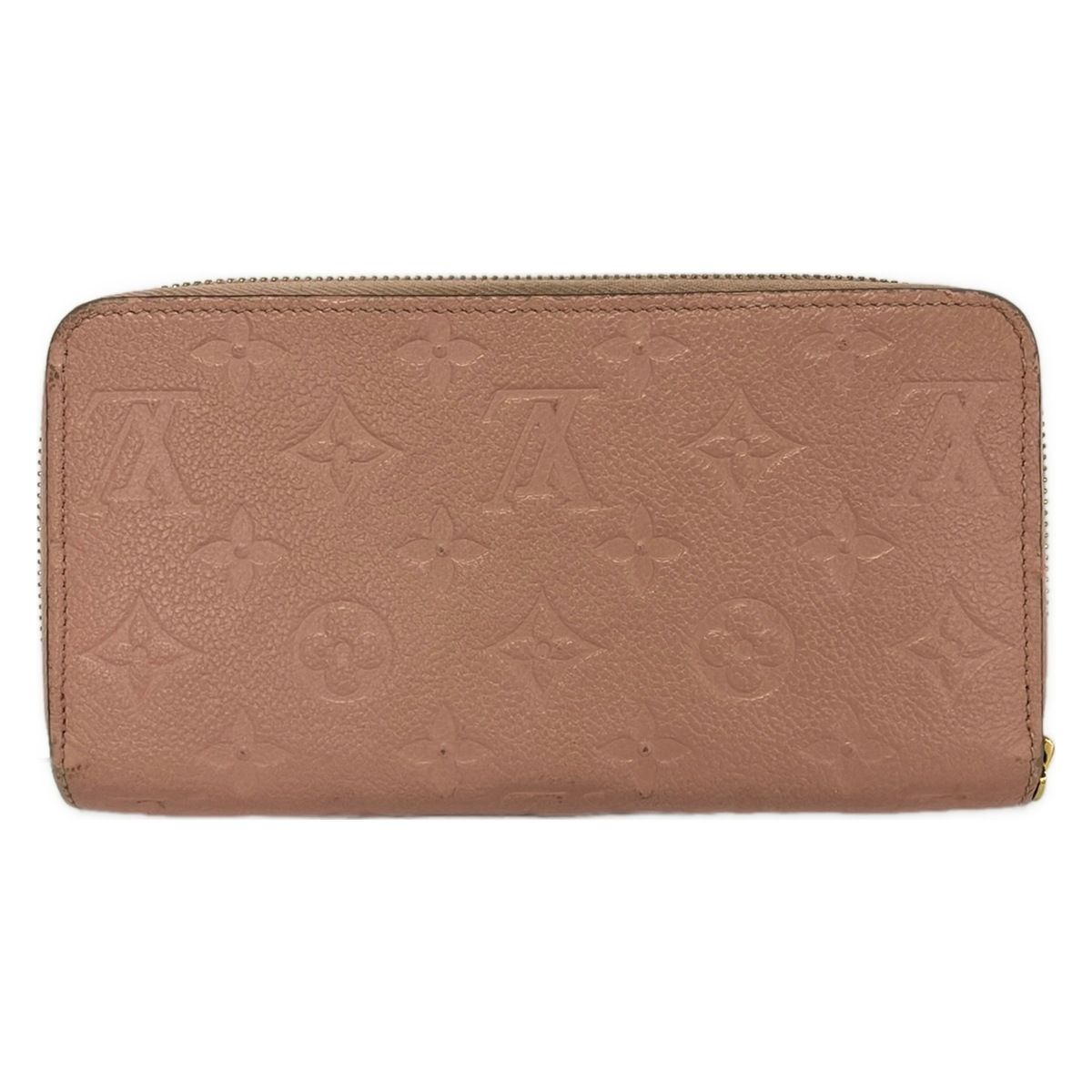 Louis Vuitton Wallet Monogram Empreinte Zippy Rose Poudre Leather — view 2