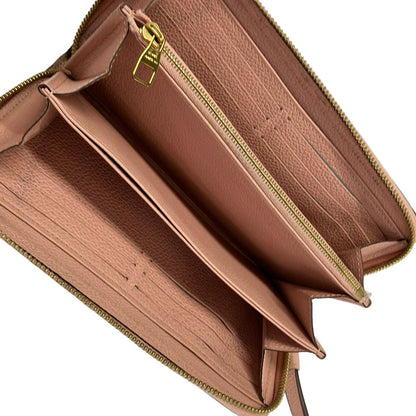 Louis Vuitton Wallet Monogram Empreinte Zippy Rose Poudre Leather — view 3