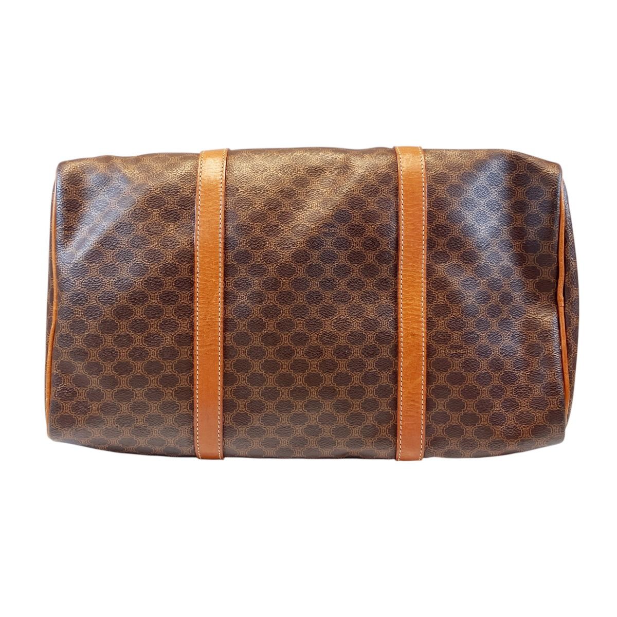 Celine Macadam Vintage Boston Bag Canvas — view 3