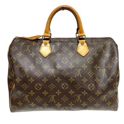 Louis Vuitton Speedy 35 Monogram Handbag Canvas — view 2