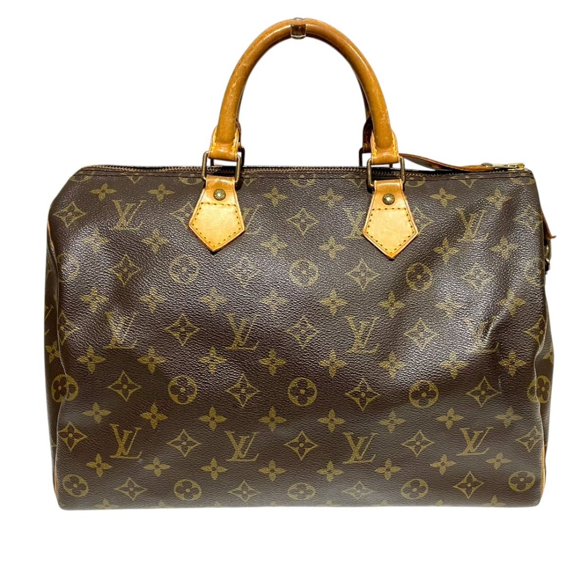 Louis Vuitton Speedy 35 Monogram Handbag Canvas