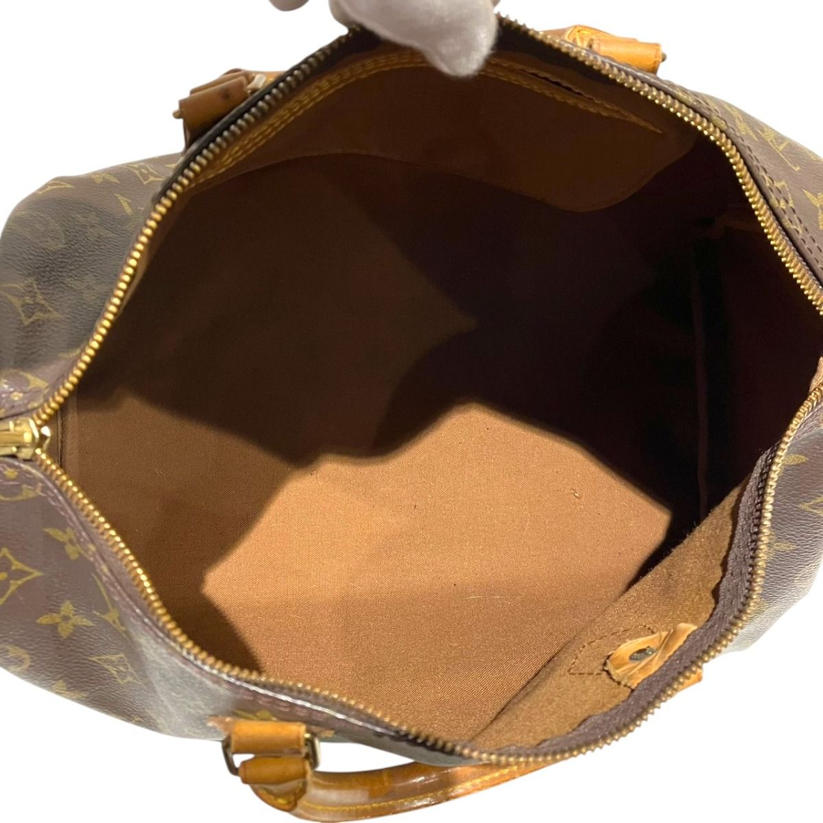 Louis Vuitton Speedy 35 Monogram Handbag Canvas — view 8
