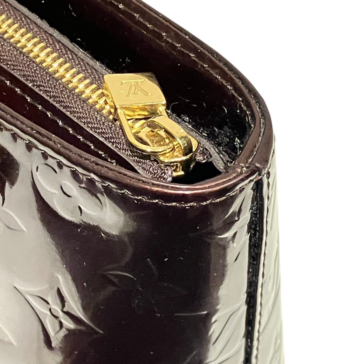 Louis Vuitton Houston Monogram Vernis Handbag Patent Leather — view 6