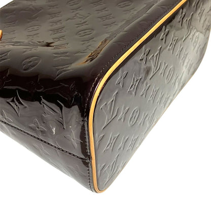 Louis Vuitton Houston Monogram Vernis Handbag Patent Leather — view 8