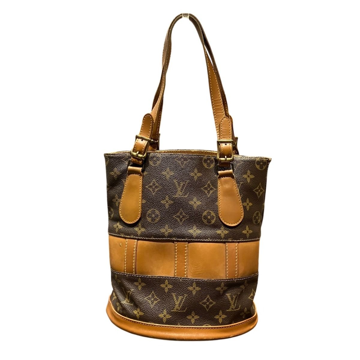 Louis Vuitton Bucket PM Monogram Shoulder Bag Canvas — view 2