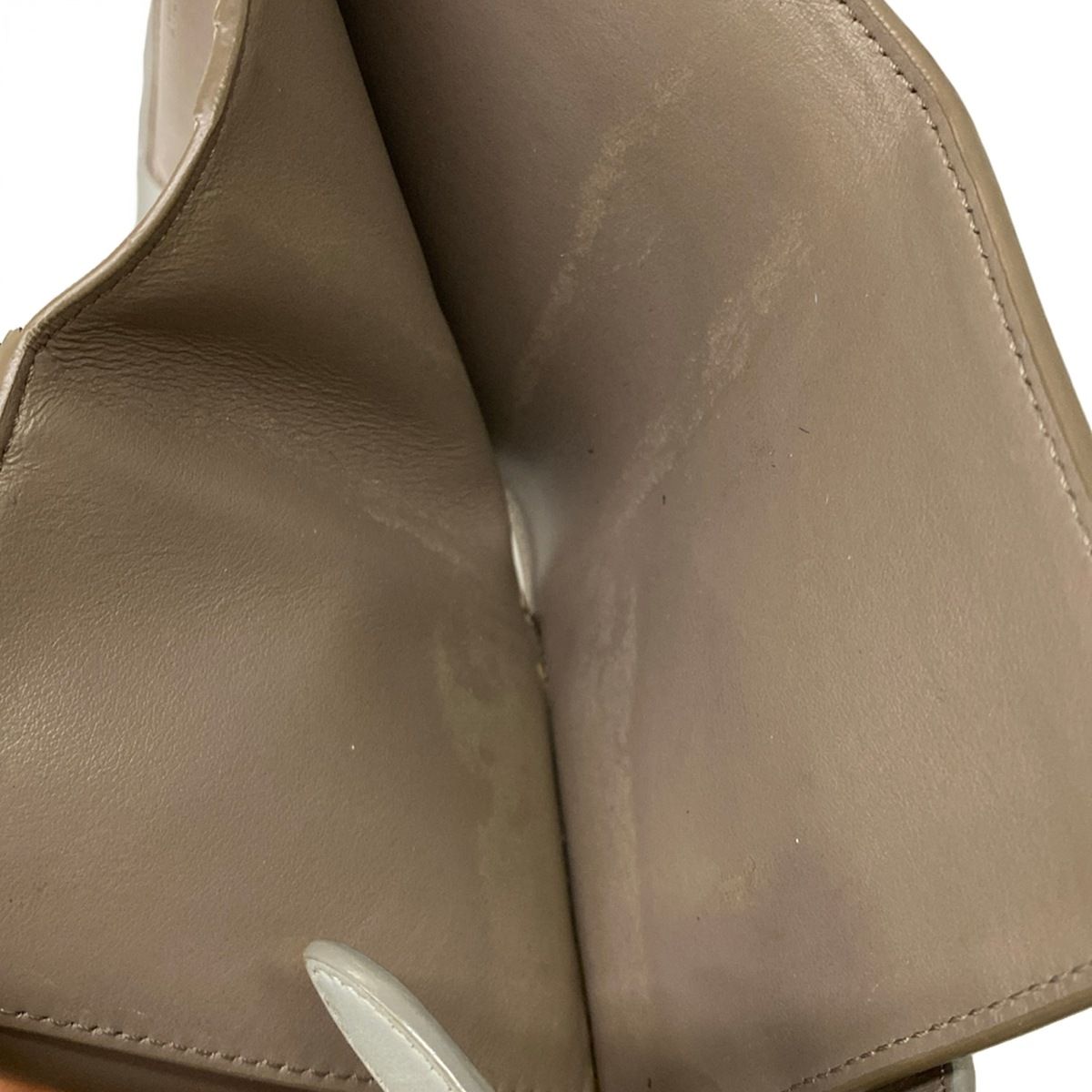 Celine Bifold Wallet Gray Light Blue Leather — view 8