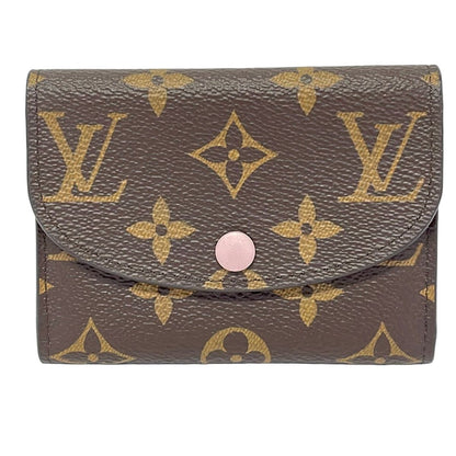 Louis Vuitton Coin Case Monogram Porte-Monnaie Rosalie Rose Ballerine