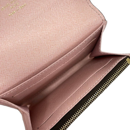 Louis Vuitton Coin Case Monogram Porte-Monnaie Rosalie Rose Ballerine — view 4