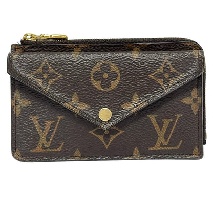 Louis Vuitton Coin Case Monogram Card Holder Rectoverso