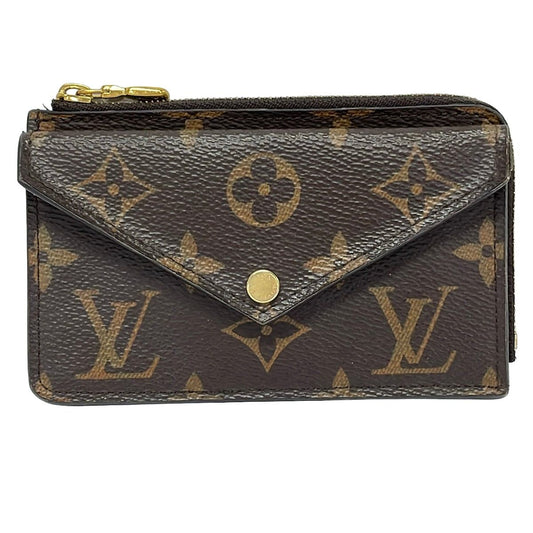 Louis Vuitton Coin Case Monogram Card Holder Rectoverso