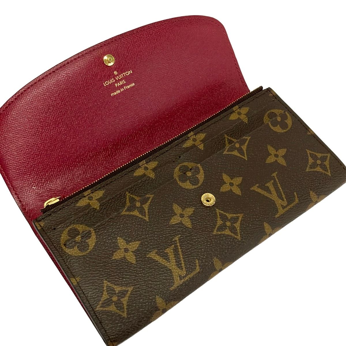 Louis Vuitton Wallet Monogram Portefeuille Emily Fuchsia — view 3