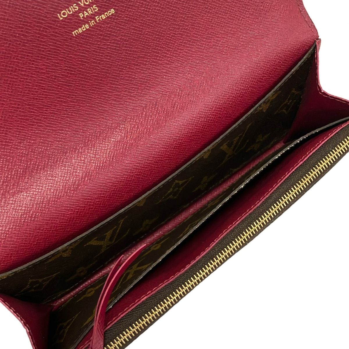 Louis Vuitton Wallet Monogram Portefeuille Emily Fuchsia — view 4