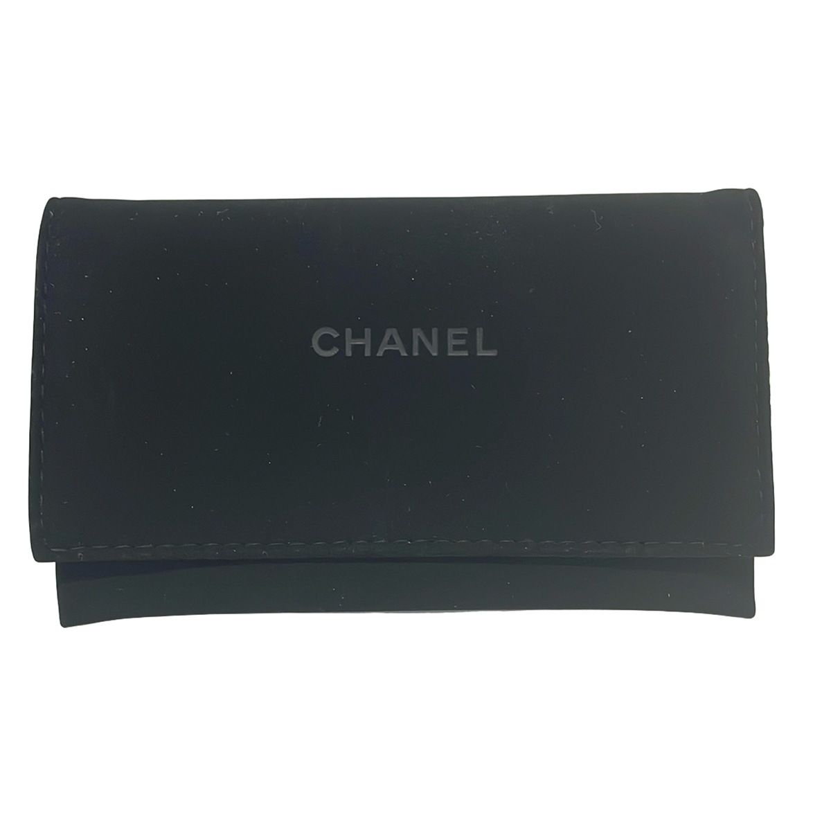 Chanel Card Case Quilted Light Pink CC Logo Gold Lambskin — view 5