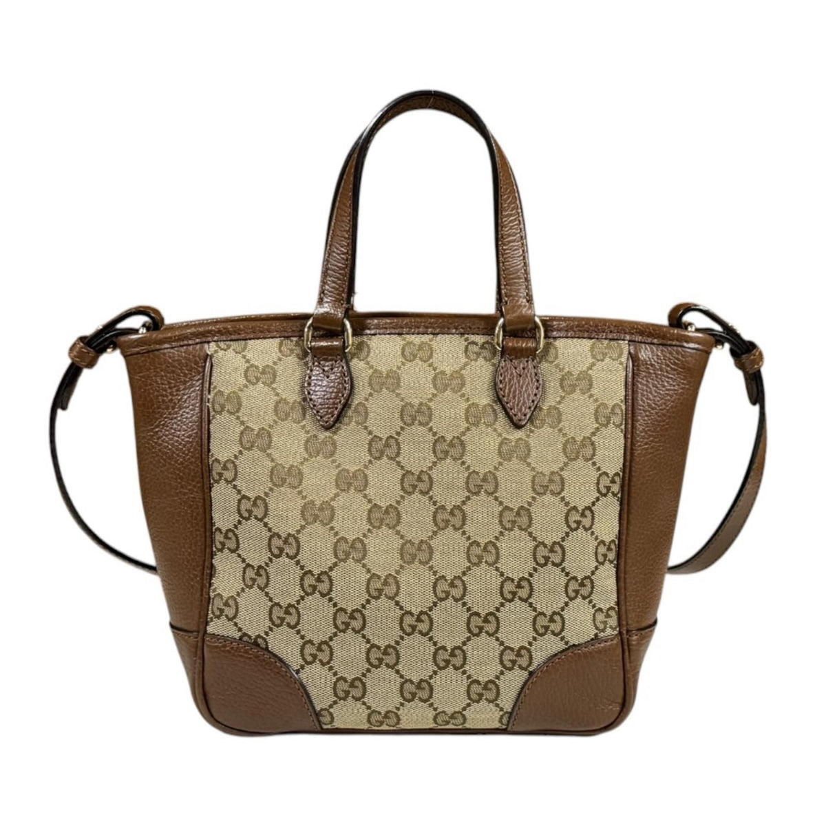 Gucci GG Canvas Shoulder Bag Beige — view 3