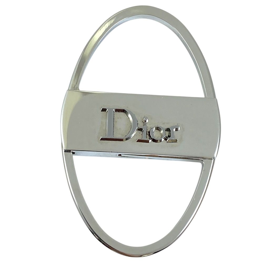 Dior Key Ring Key Holder Strap Metal Silver Daily — view 2