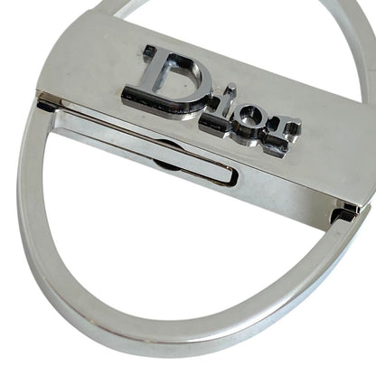 Dior Key Ring Key Holder Strap Metal Silver Daily — view 5