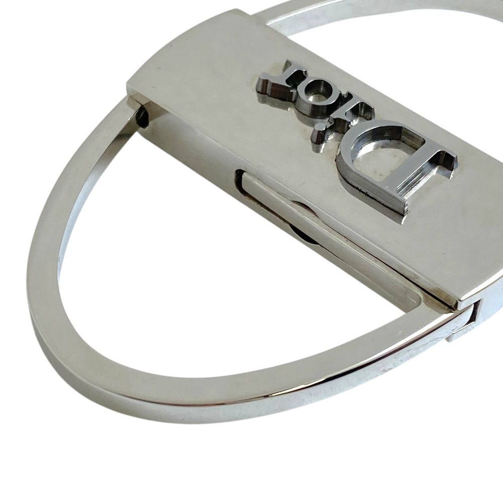 Dior Key Ring Key Holder Strap Metal Silver Daily — view 6