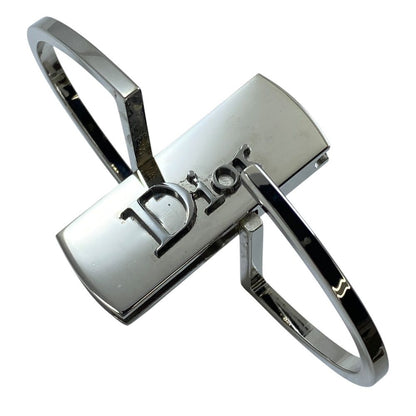 Dior Key Ring Key Holder Strap Metal Silver Daily — view 7