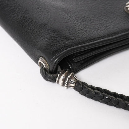Chrome Hearts Strap Wallet Bifold Crossball Black — view 5