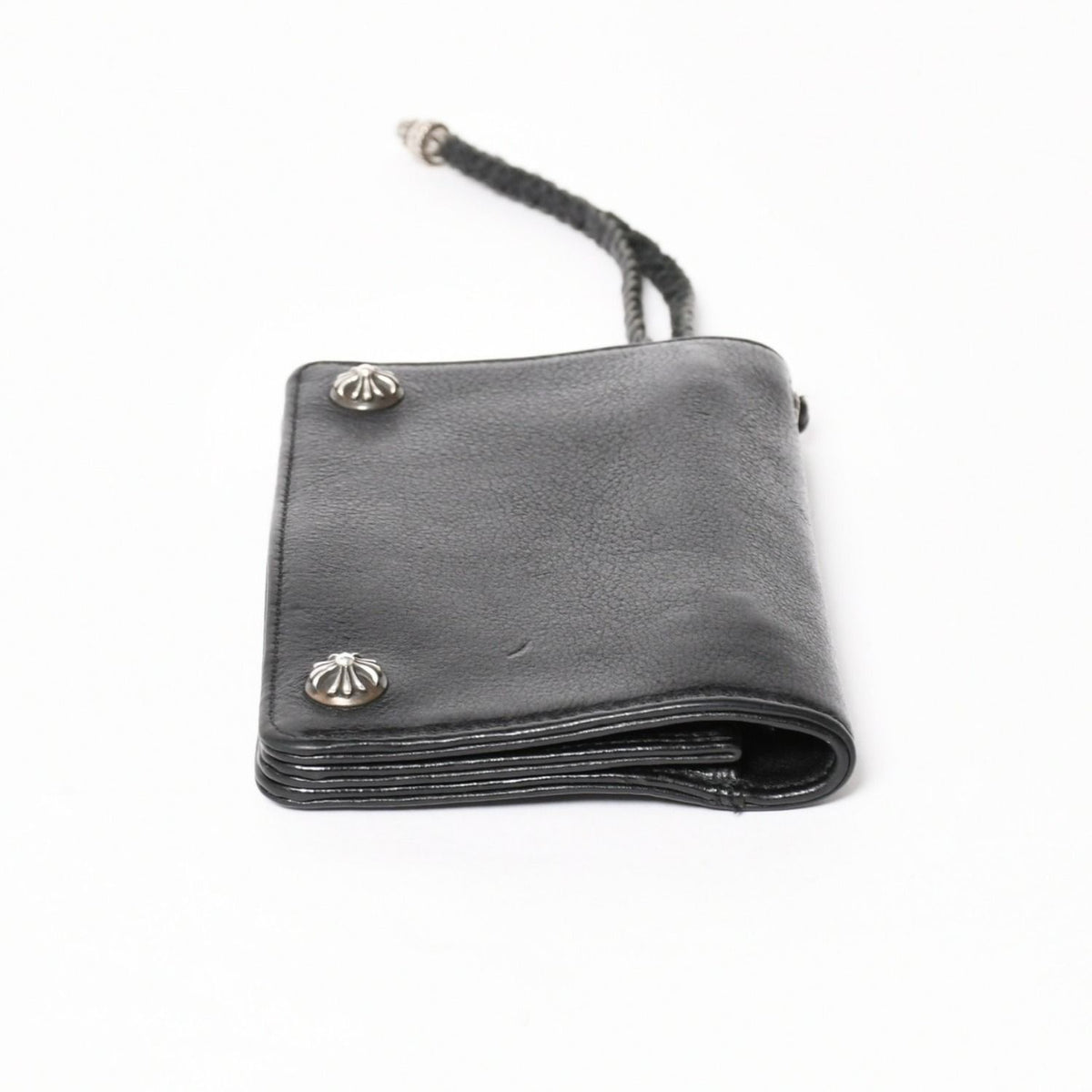 Chrome Hearts Strap Wallet Bifold Crossball Black — view 4