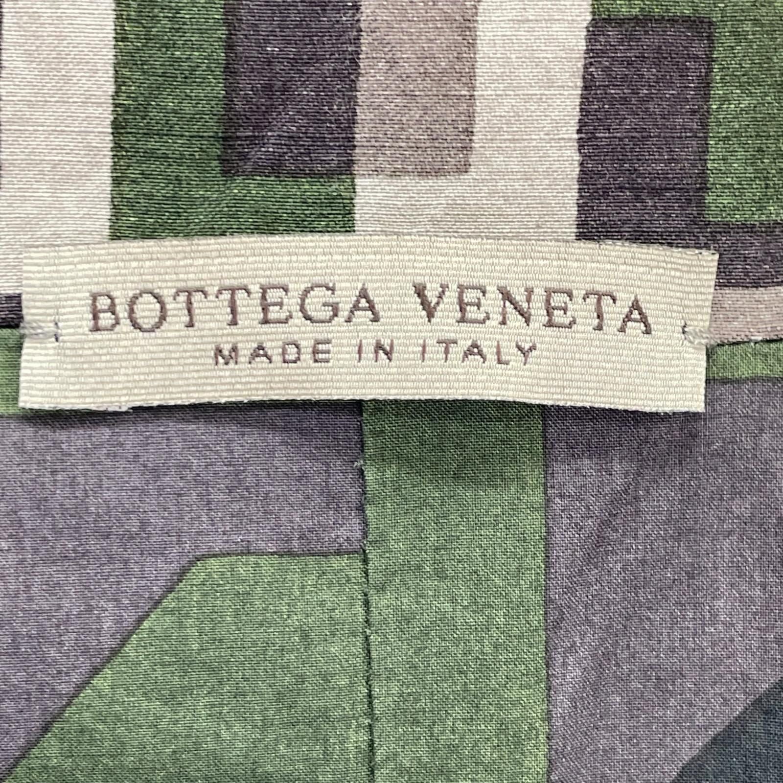 Bottega Veneta Khaki Check Spring Coat 46 — view 4