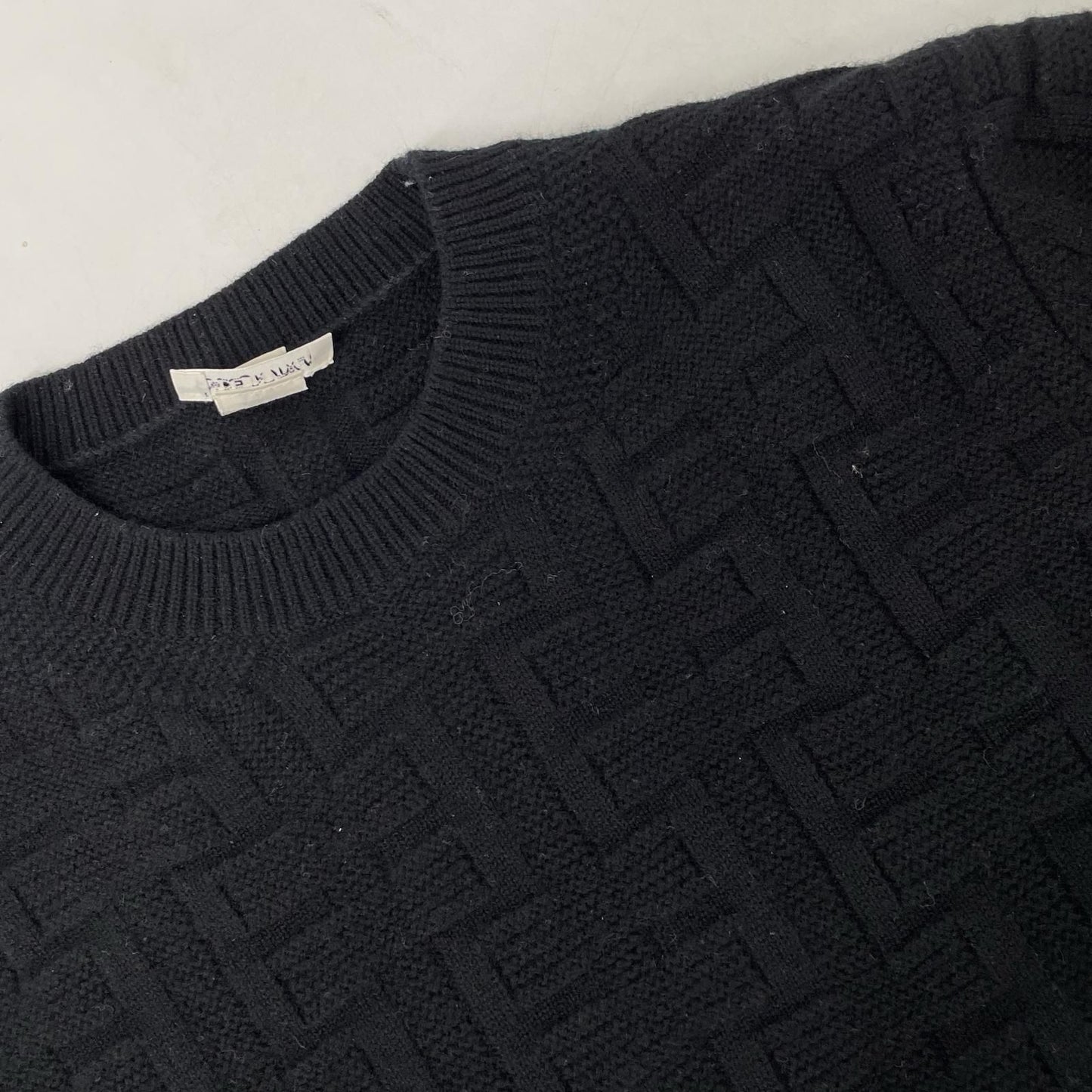 Hermes Black Wool Loungewear Voyage Knit 34 Sweater — view 6