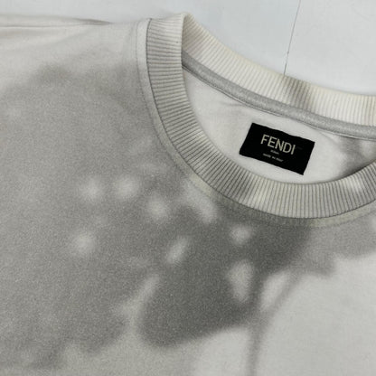 Fendi Afra Logo Plant Shadow Transfer Print Sweatshirt — view 8