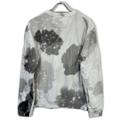 Fendi Afra Logo Plant Shadow Transfer Print Sweatshirt — view 2